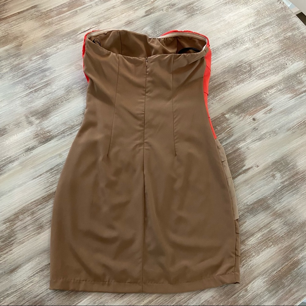 Ark & Co Layered Ombré Strapless Dress - Picture 6 of 6